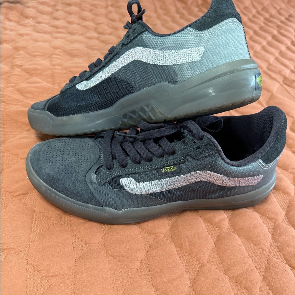 Vans Black and Gray Sneakers